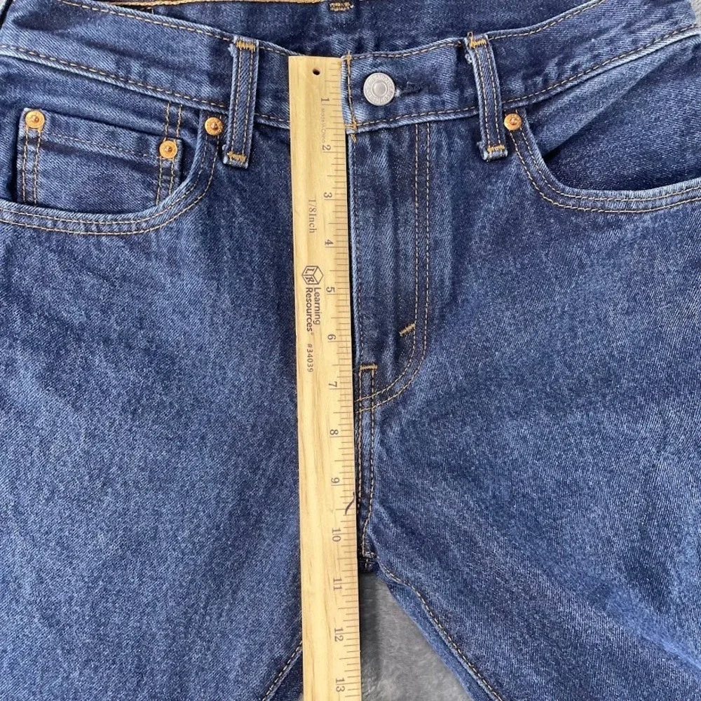 Levis 517 Bootcut Denim Jeans 29x32 Mens Dark Wash Blue Western Cowboy Bootcut